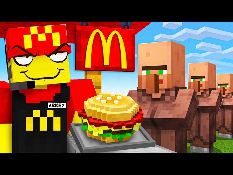 We Opened Our Own McDonalds in Minecraft!
