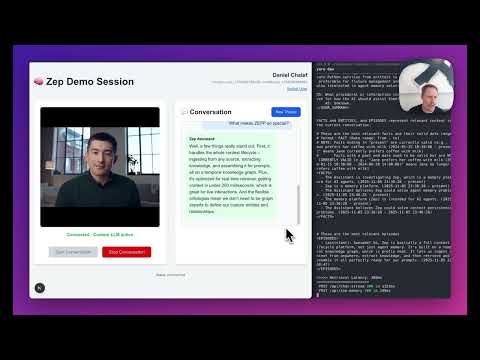 Zep Realtime Demo