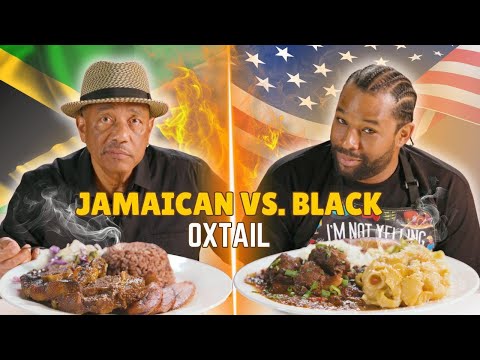 Jamaican vs Black: We Try Each Other's Oxtail ⎸ Taste Wars