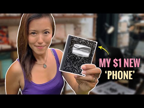 Replaced my phone with this pocket notepad & couldn't be happier - $1 Digital Minimalism