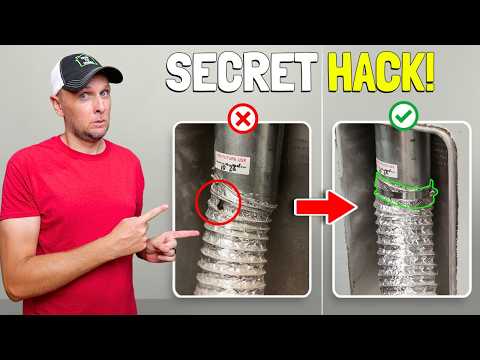 How to Replace Your Dryer Vent Hose the EASY Way!