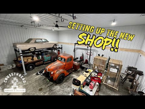 Father-Daughter Shop Build: Moving Into Our Dream 30x40 Garage + Wildfire Lift Install