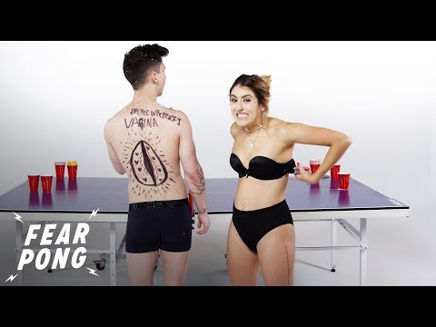 Fear Pong Blind Date (Jamie vs. Rachel) | Fear Pong | Cut