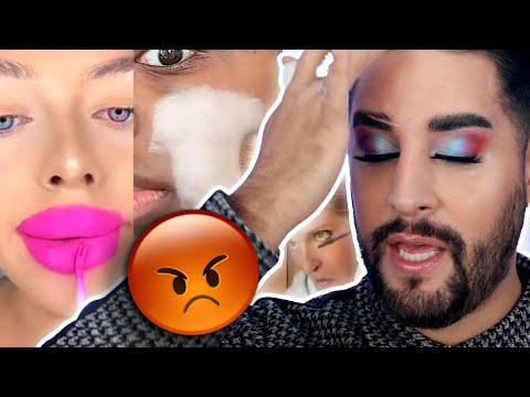 THE INTERNET IS ANGRY! Pro MUA reacts to makeup hacks