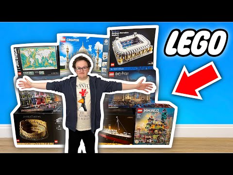 I Built The BIGGEST LEGO SETS Ever Released!