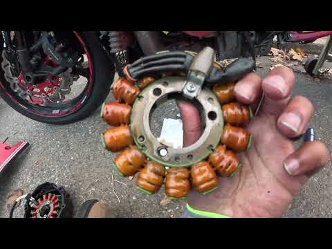 how to install a stater on a Suzuki gsxr