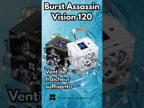 CPU Cooler Thermalright Burst Assassin Vision 120!  #thermalright #cpucooler