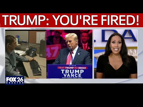 TRUMP: YOU'RE FIRED!