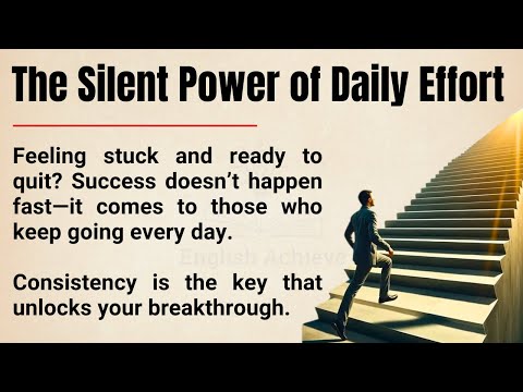 How Small Actions Every Day Lead to Massive Success 🔥 || Graded Reader ✅️ Improve Your English