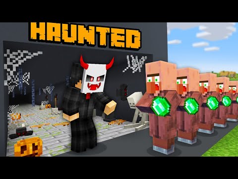 Minecraft, But I Open a Haunted House!