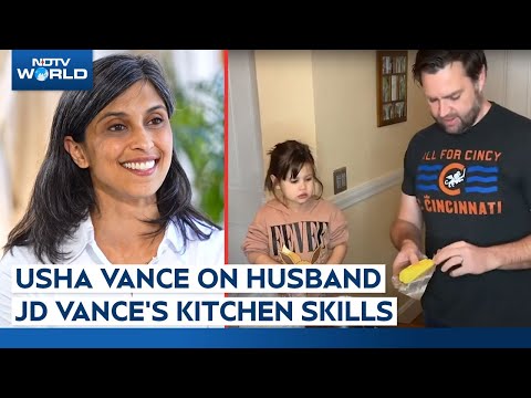 Usha Vance On Husband JD Vance's Kitchen Skills: "He's An Experimental Cook"