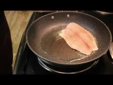 THE BEST QUICK AND EASY PAN SEARED TILAPIA MEAL (20 MIN DISH)
