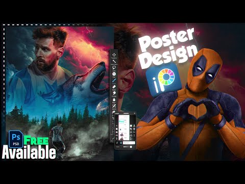 Sports Poster Design Tutorial - Ibis Paint X Android/iOS