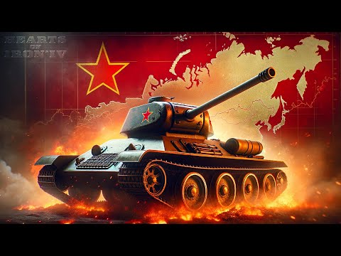 HOI4: ONLY T-34 for the USSR! TANK CLIP OF THE REICH in Hearts of Iron 4 (Ironman)