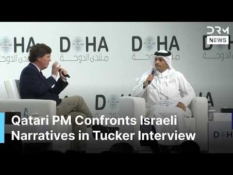 Tucker Carlson's Full Interview With Qatar PM on Israel’s Gaza War, US Bias, and Doha Attacks | AC1G