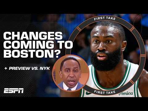 ROSTER CHANGES brewing in Boston? ๐ + Stephen A. on what New York NEEDS in 2nd Round | First Take