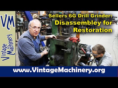 Sellers 6G Drill Grinder: Disassembly for Restoration