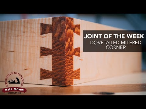Mitered Dovetail Corner - Joint of the Week