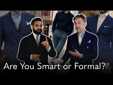 What’s the Difference Between Smart & Formal Dressing?