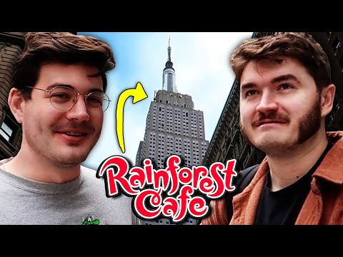 Visiting The Secret Rainforest Cafe in NYC