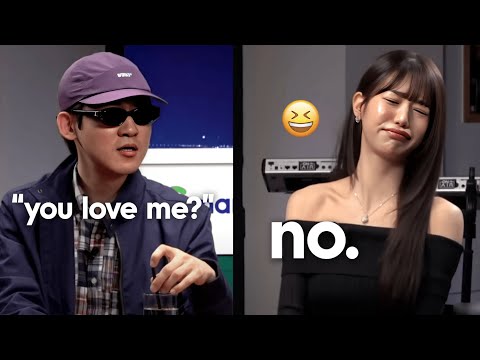 female idols just can't stand men