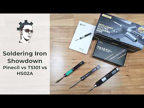 Portable Soldering Iron Showdown: Pinecil vs TS101 vs HS02A