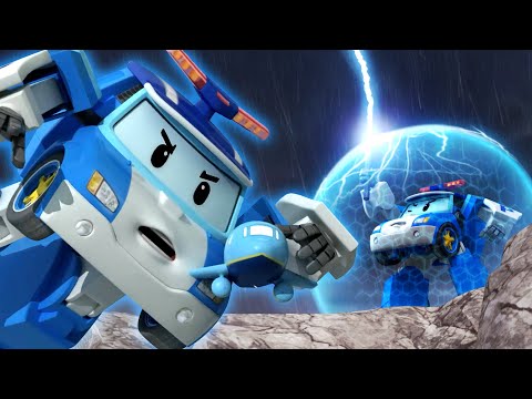 珀利特辑│变形警车珀利 特别插曲│儿童漫画│雷雨天│来看看珀利的精彩场景│变形警车珀利TV 中文