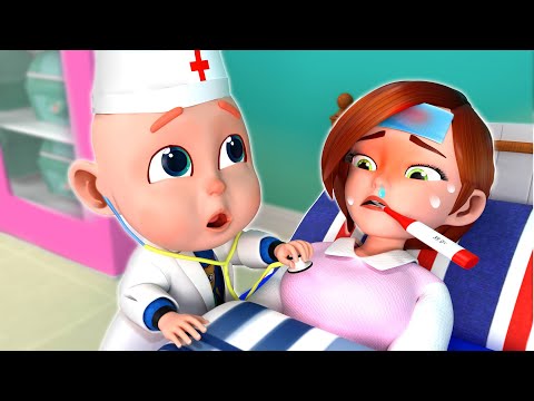 Mommy Got Sick | Taking Care of Mommy - Sick Song | Rosoo Nursery Rhymes & Kids Songs