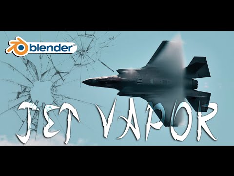 Top Gun Vapor VFX in Blender 3d: Simulation Tutorial!