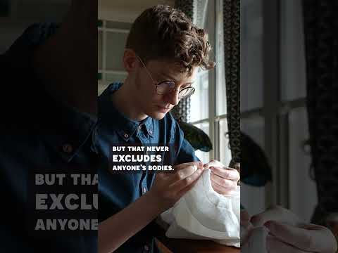 Heathcliff takes on their own sewing project!