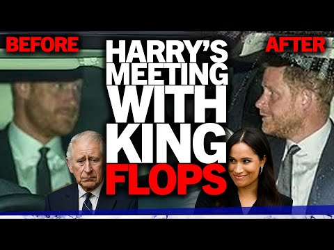 “Just 25 minutes & never alone!” Prince Harry’s meeting with King Charles was actually a major FLOP