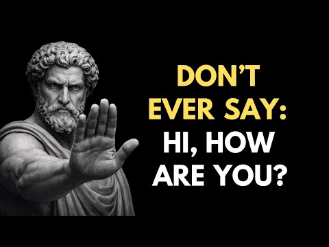 JUST SAY THESE 6 WORDS AND YOU’LL ATTRACT ANYONE | Stoic Masculinity