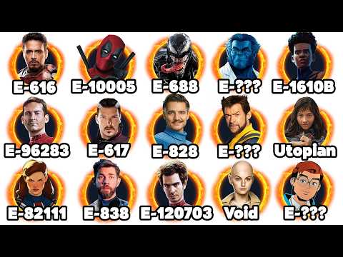 Every MCU Universe Explained (Multiverse Recap)