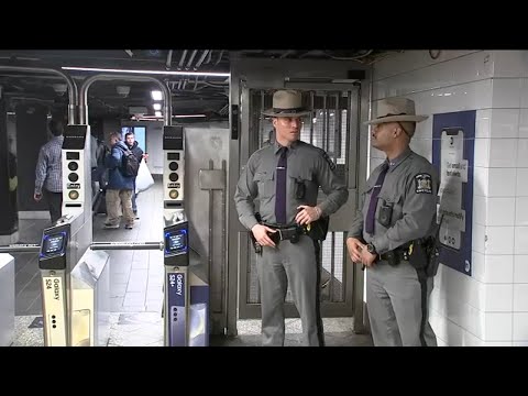 New Yorkers react to armed National Guards, State Troopers deployed to city subways