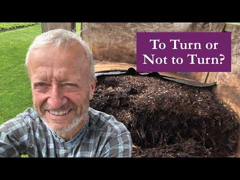 Turn Compost Once with Less Effort, what turning means and why it can help