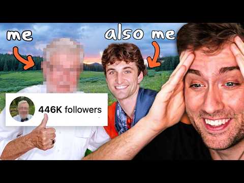 Atrioc Reacts to I went undercover as an old man for 70 days and became famous