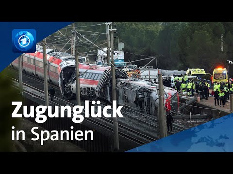 Zugunglück in Spanien mit Dutzenden Toten