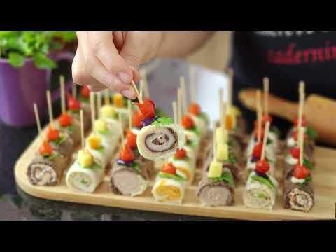 5 QUICK AND EASY SNACK IDEAS FOR PARTIES! NO OVEN AND NO STOVE!