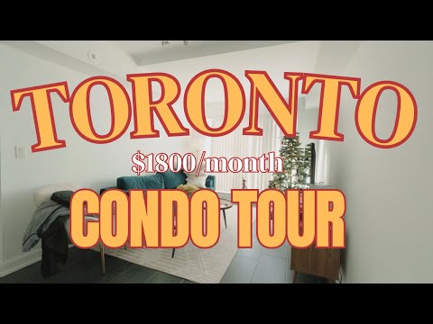 Toronto Condo Tour| North Toronto Living (2025)|  $1800/month