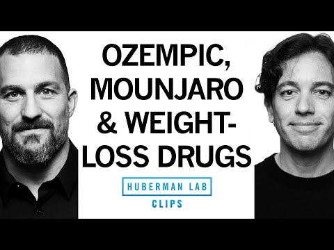 How Do Ozempic, Mounjaro & Other GPL-1 Agonists Work? | Dr. Zachary Knight & Dr. Andrew Huberman