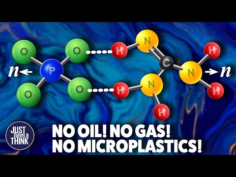 New plastic gamechanger.  NO FOSSIL FUELS!  NO MICROPLASTICS!