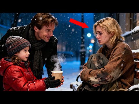 Little Girl Asks Daddy to Bring Warm Soup to a Stranger — Her Billionaire Father Stuns Everyone...