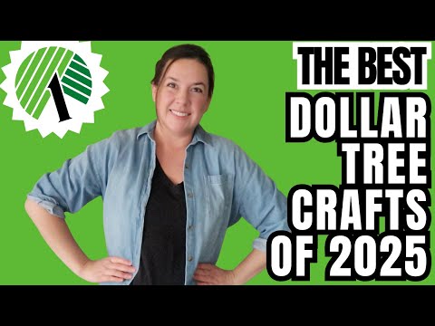 The BEST Dollar Tree Crafts I Made This Year!