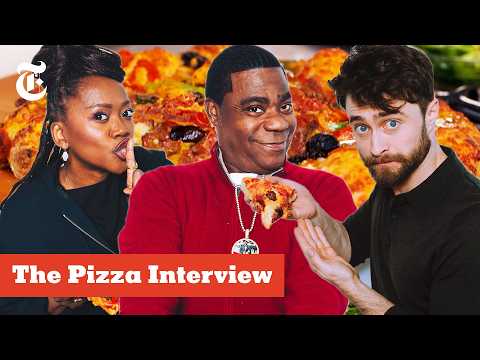 Tracy Morgan, Daniel Radcliffe and Erika Alexander: The Pizza Interview | NYT Cooking
