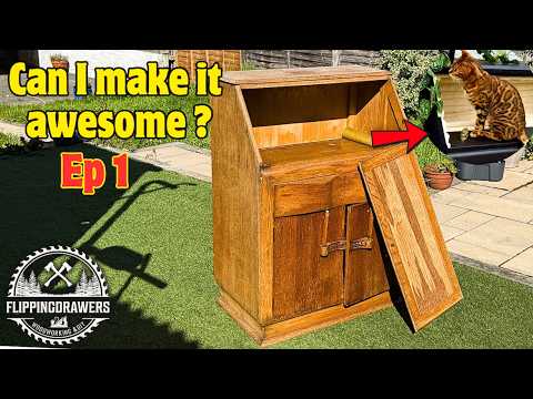 Ep1 "Can I make it awesome" ? I repurpose/upgrade /restore unwanted furniture.