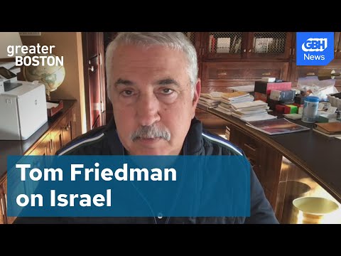 Tom Friedman urges U.S. to broker peace in Israel-Hamas war