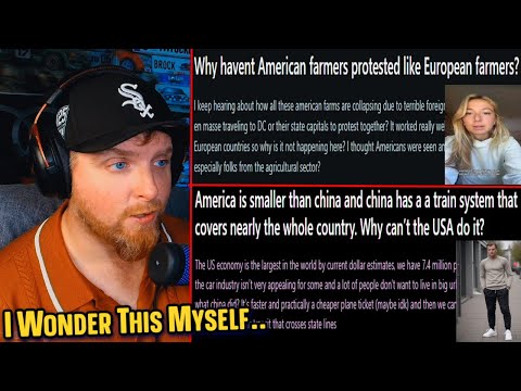 Hard Questions The World 🌍 Has For Americans & Their Country..