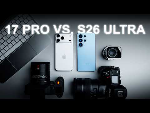 Samsung S26 Ultra VS. iPhone 17 Pro (a professional photographers review)