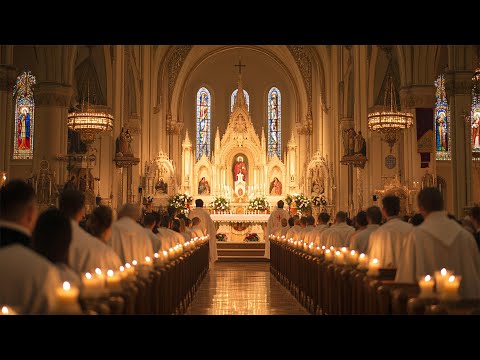 Gregorian Chants from Cathedral | the Sacred Prayer Mass of Catholics
