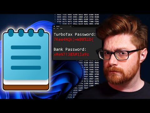 Notepad.exe Will Snitch On You (full coding project)